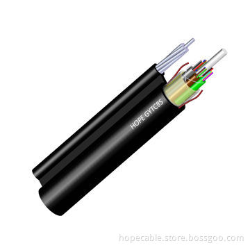 4-144 Cores Single/Multi-mode G652D 50/125 62.5/125 GYTC8S Figure 8 Self-supporting Optic Cable